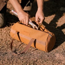 Camping nail storage bag outdoor camping steel nail tent canopy accessories storage wind rope ground nail hammer ground nail bag