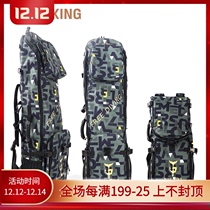 DIVEKING new camouflage free diving long flippers backpack folding boarding large capacity C4