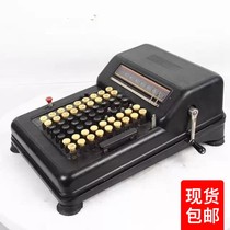 Western antique Abacus HANKESIEGEL pure mechanical calculator old hand cracker plus garlic fault machine