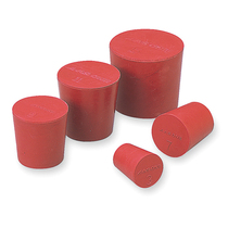Special Japanese ASONE rubber plug (discount pack of 11 per pack)1#to 15#imported red rubber plug