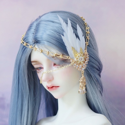 taobao agent [Lu Shi] BJD baby uses Baroque Nordic head to decorate the head chain