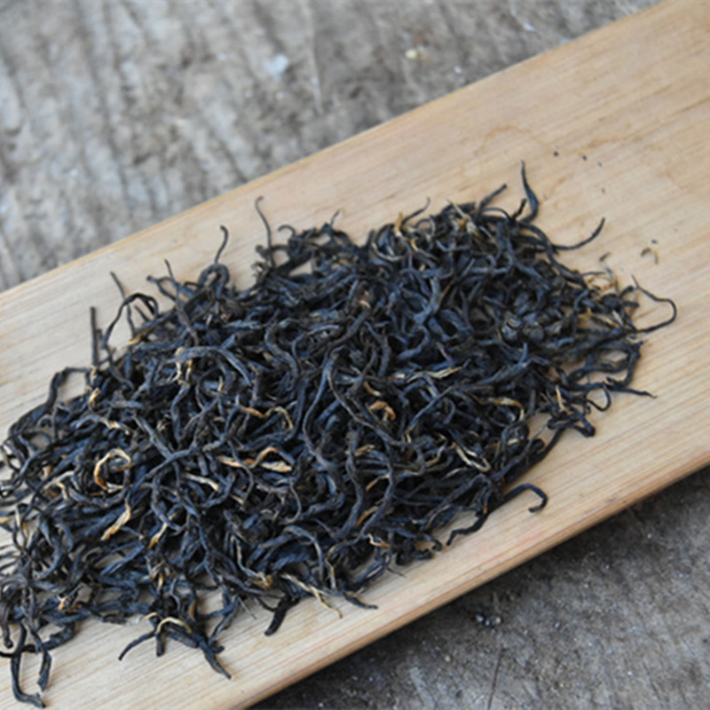 Qixing tea industry authentic Qimen black tea black Mao Feng rain before bulk black tea 2019 250 grams of new tea package