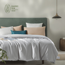 High-end 100 Tongxiang handmade silk quilt by 100% mulberry silk spring and autumn by summer quilt by summer and set by the core