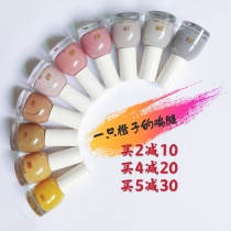 2 bottles of H M h nail polish Xu Lu Sepia Masala chai Snatched Rose Umber