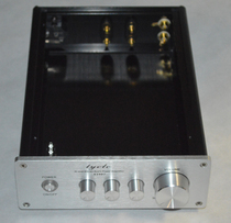X1907 all aluminum brushed power amplifier chassis with tone front panel power amplifier shell DIY chassis All aluminum chassis