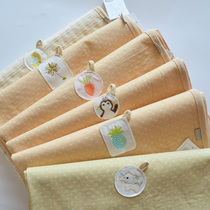 Newborn colour cotton gauze Urine Cushion Baby Pure Cotton Sepp Mattress Baby Waterproof Washable Care Mat Breathable Summer