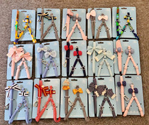 Japanese cute handmade cat leash dog chest strap small dog pull Teddy Bomei VIP out dog rope