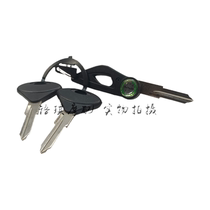 Suitable for Qianjiang accessories Huanglong BJ600 BJ300 folding silver blade key hair embryo lock TRK502 750