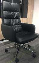Leather computer chair Home office chair Simple boss chair Modern comfortable executive chair Ergonomic swivel chair