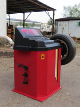 Car tire dynamic balancing machine automatic block balance dynamic tire trolley tire dynamic balance tester auto repair