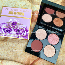 Spot package SF Pat McGrath 21-year-old new purple box four-color eye shadow tray Venus in fleurs