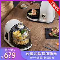 German Blaupunkt Lanbao multifunctional capsule Air Fryer home visual frying small oil-free oven