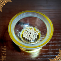 The ancient pagoda unearthed Sakyamuni Buddhas sturdy son size is about 1mm the Buddha statue stupa offerings