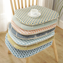 Four seasons universal chair cushion butt mat custom office sedentary seat cushion non-slip dining chair cushion student stool cushion