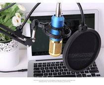 Professional anti-spray mask microphone windshield large double-layer capacitor wheat anti-spray net microphone wind Net