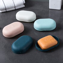 Creative travel travel handmade soap box super sealed with lid soap box with lid leak-proof candy color