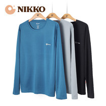 Nikko day high outdoor long-sleeved T-shirt thin quick-drying clothes fitness fast-drying clothes sweat-absorbing running shirt