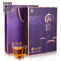 Hunan Anhua Black Tea Golden Flower Fu Brick Tea Authentic Baishaxi Barren Mountain Material Futianxia Purple Seal 1000g