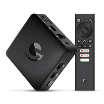 Ematic 4K HDR Dolby Atmos S P DIF SD Card AV Google Native Android 10 TV Box