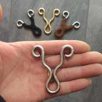 min elastic cold-formed mini small s brass titanium alloy 304 boutique pocket outdoor slingshot pendant