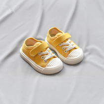 Next Road baby canvas shoes autumn Women 1-3 years old baby soft bottom toddler shoes 0-2 non-slip boy single shoes