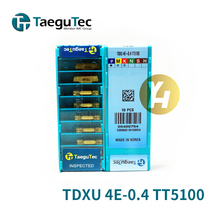 Tegucco CNC slot blade TDXU 4E-0 4 0 8 3E-0 3 TT8125 K10 TT5100