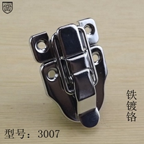 AW3007 lock buckle toolbox buckle iron buckle with lock button duckbill buckle wooden box iron box buckle buckle
