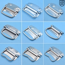 Look Hopes Handle 304 Stainless Steel Pull Ring Sheet Iron Handle Industrial Wooden Case Aluminum Case Handle Kit Equipment Box Handle