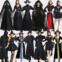 Halloween adult vampire witch plague doctor cos cloak horror zombie dress dance dress