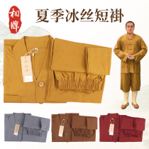 Short coat summer thin ice wire coat suit male and female homemade monk monk monk dress cool