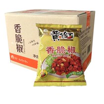 Huangfeihong crispy pepper 308G * 10 bags spicy crispy Huang Feihong 452g catering large package chili crispy