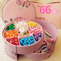 Dove Hershey Chocolate Paper Crane Candy Purple Sugar White Rabbit Candy Birthday New Year Snack Gift Box