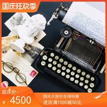 Retro typewriter 1917 American CORONA foldable portable metal machinery nostalgic collection normal use