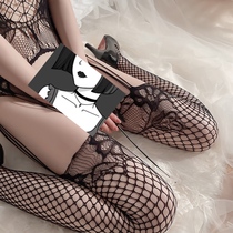 Love underwear womens artifact sexy flirting pure desire for hollow sling fishnet socks through special spicy clothes