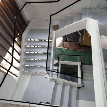 (Xishan Shopping Mall) Jiesheng FRP frame stairs whole ladder Villa loft duplex leaning beam rotating stairs