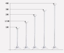 Projector bracket project 1m lifting hanger 2m 3 thickened universal telescopic hanger 1 5 Projector bracket crane