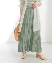 KBF Japan~40% off Simple and versatile pleated skirt
