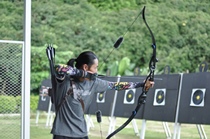 Hawk eye with domestic shark F-mouth bow piece Sanyi Hoyt bison beauty hunting reverse bow arrow Taihua Xuansheng