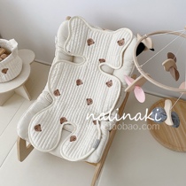 nalinaki homemade Korean baby quilted cart mat cotton sweat absorbent breathable baby children cotton pad four seasons