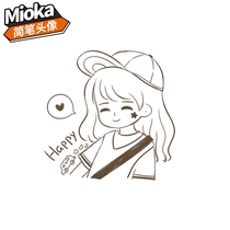 Cute Q version of the character couple Avatar order custom live-action photo hand-painted design DIY wedding touch figure