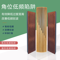 Low frequency trap acoustic diffuser wall corner HIFI home theater audio sound-absorbing material absorption angle low standing wave