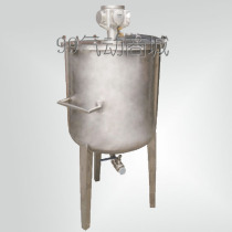 fkeli 20L stainless steel pneumatic mixing barrel Pneumatic mixing paint coating ink barrel pneumatic mixer