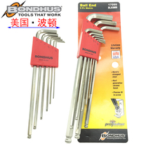United States BONDHUS Bolton allen wrench imported extra long ball head set wrench 17092 17099 46