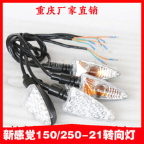 New feeling XGJ250-21 200 motorcycle turn signal new LED turn light motorcycle vehicle accessories