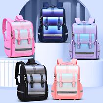 Childrens Book Pack 1 to 6 Years Girls Reduce Negative Ridge Mass Capacity Light Waterproof Primary School Student with Shoulder Backpack