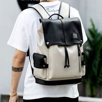 Han Tide Both Shoulder Bag Men Fashion Trend Leisure Travel Computer Backpack High School College Student Bag