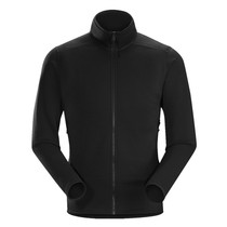 Autumn and winter mens full zipper fleece breathable warm stand collar capless P100 quick-drying cardigan jacket inner