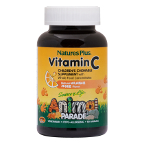 There is a receipt for American Natures Plus baby baby baby natural vitamin C tablets chewable tablets