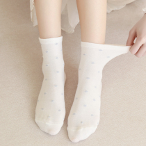 Moon socks summer thin cotton loose mouth postpartum pregnant women socks summer breathable tube spring and autumn maternity supplies