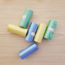 Pets ten Poo Bags Mini Plastic Dogs Out Garbage Bags Eco-friendly Cat Poop Bag Shoveling Bags (20 volumes)